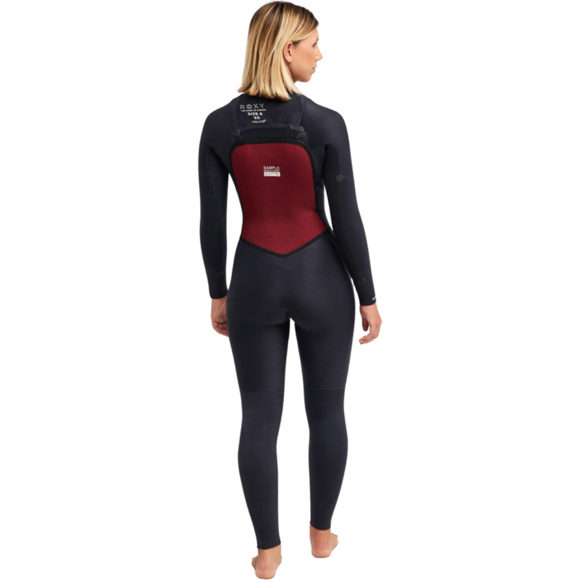 2026 Roxy Womens Swell Natural 5/4mm Chest Zip Wetsuit 26BW213510 - Golden Gal